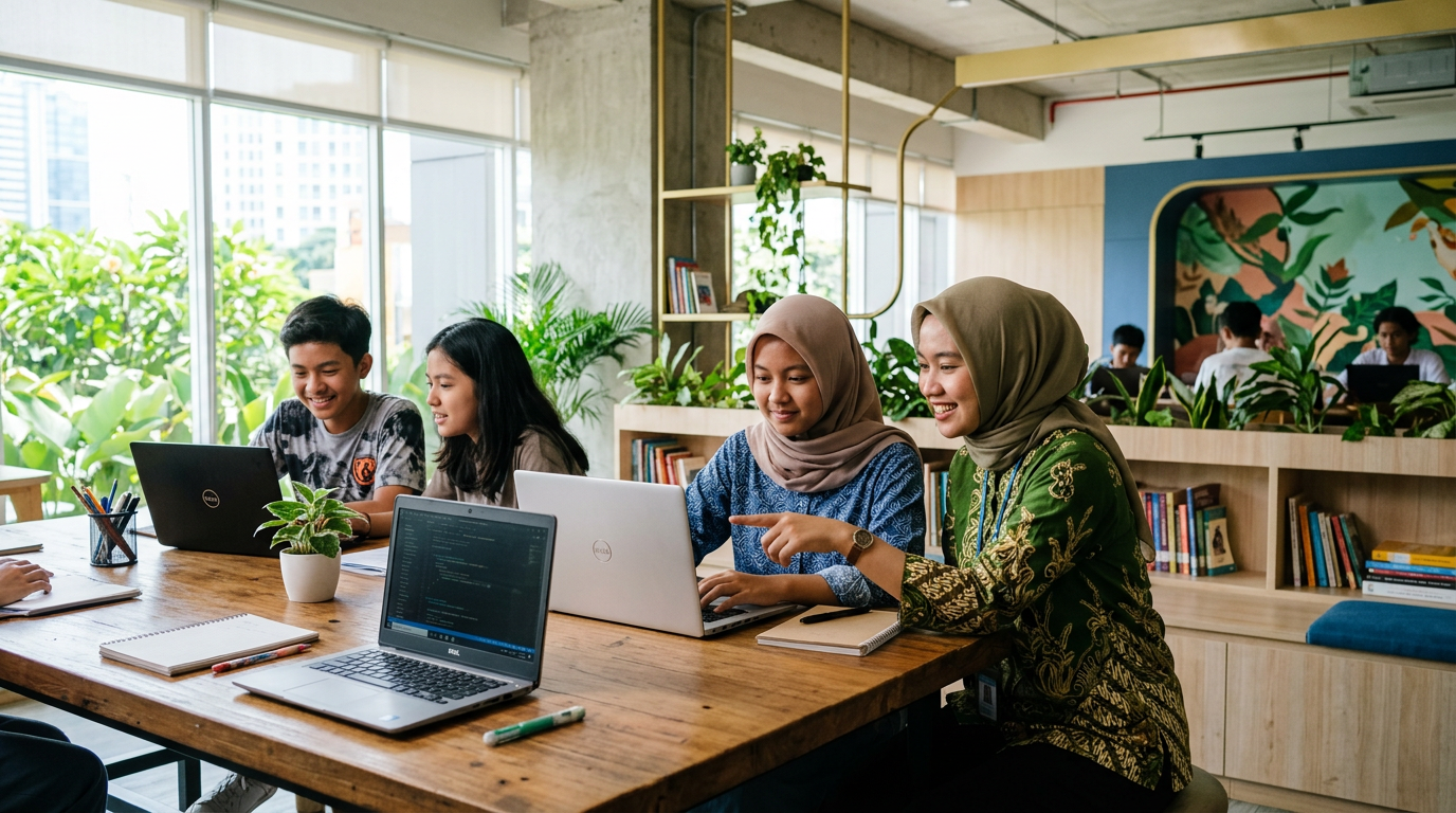 Pendampingan pendidikan anak yatim oleh LIVE SDY 2D